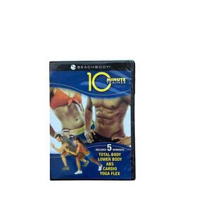 Beachbody 10 Minute Trainer 2‎ DVD Set includes 5 Workouts LN